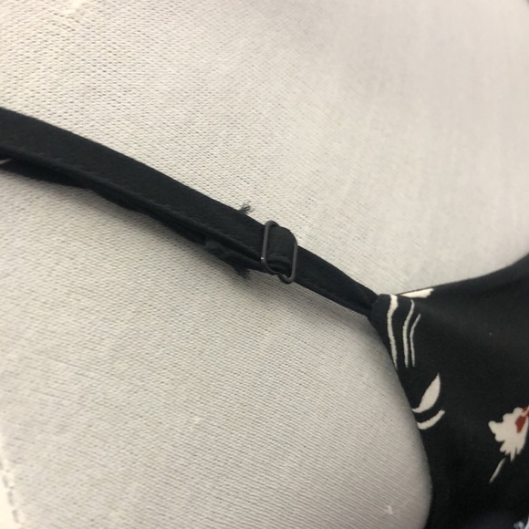 A new day black floral print pleated dress size XL - Picture 6 of 10